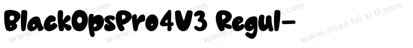 BlackOpsPro4V3 Regul字体转换